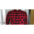 Men's 100% Cotton Checked Shirt With Pattern